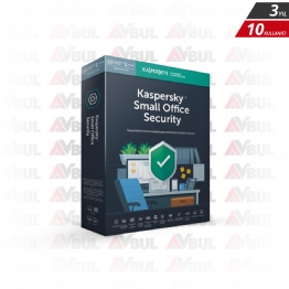 Kaspersky Small Office Security 10 Kullanıcı 1 Server 3 Yıl