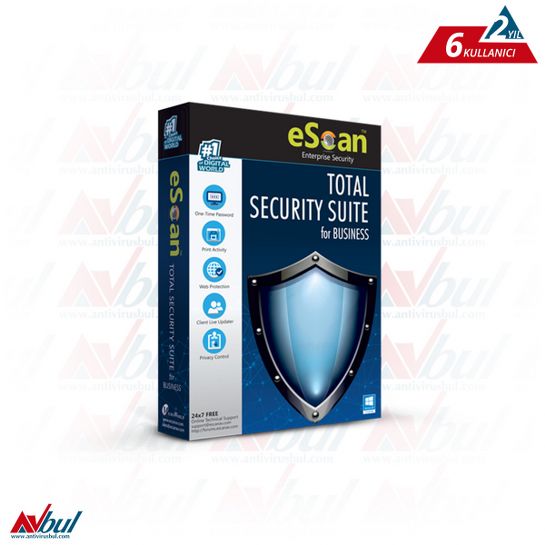 eScan Total Security Suite for Business 6 Kullanıcı 2 Yıl Satın Al